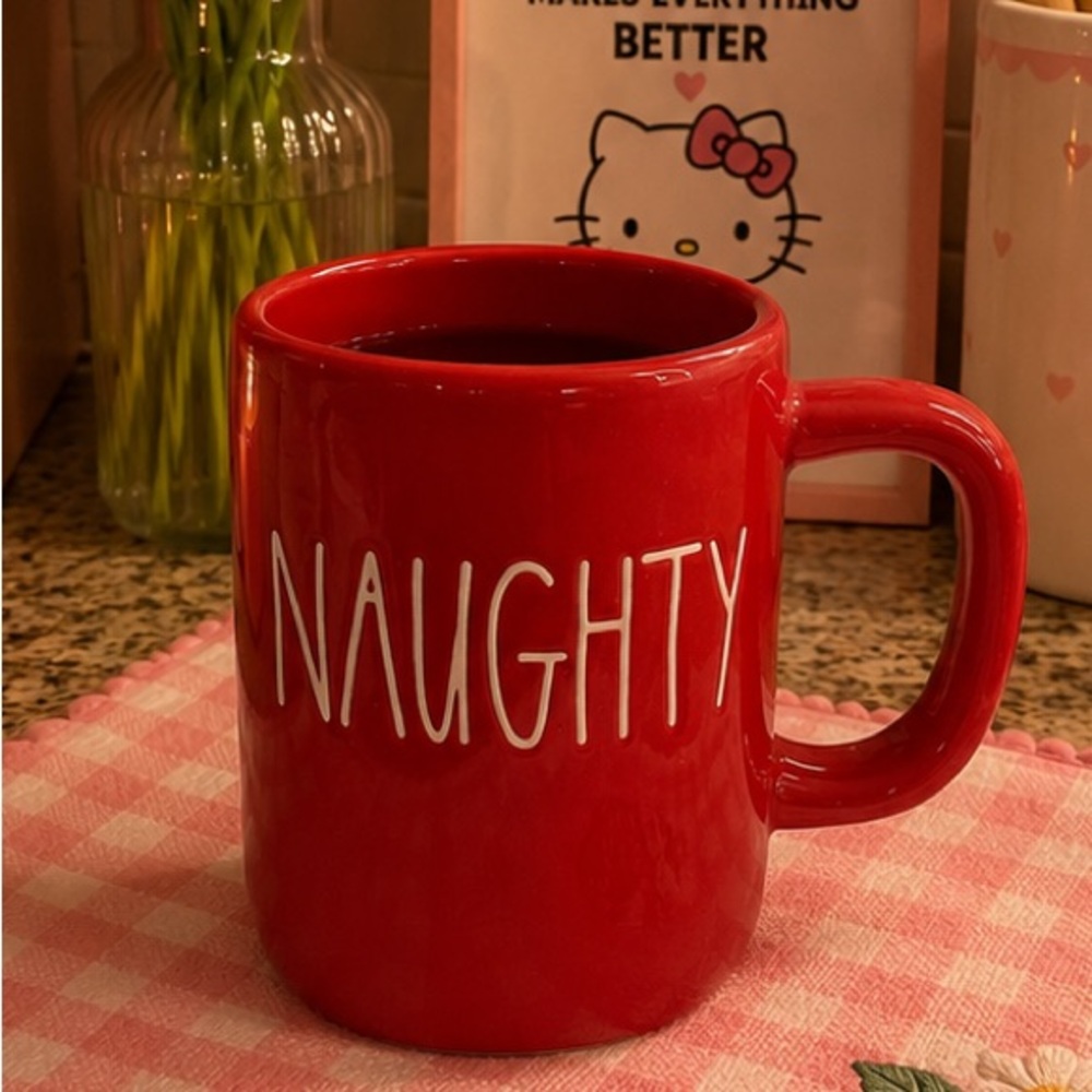Rae Dunn “NAUGHTY “